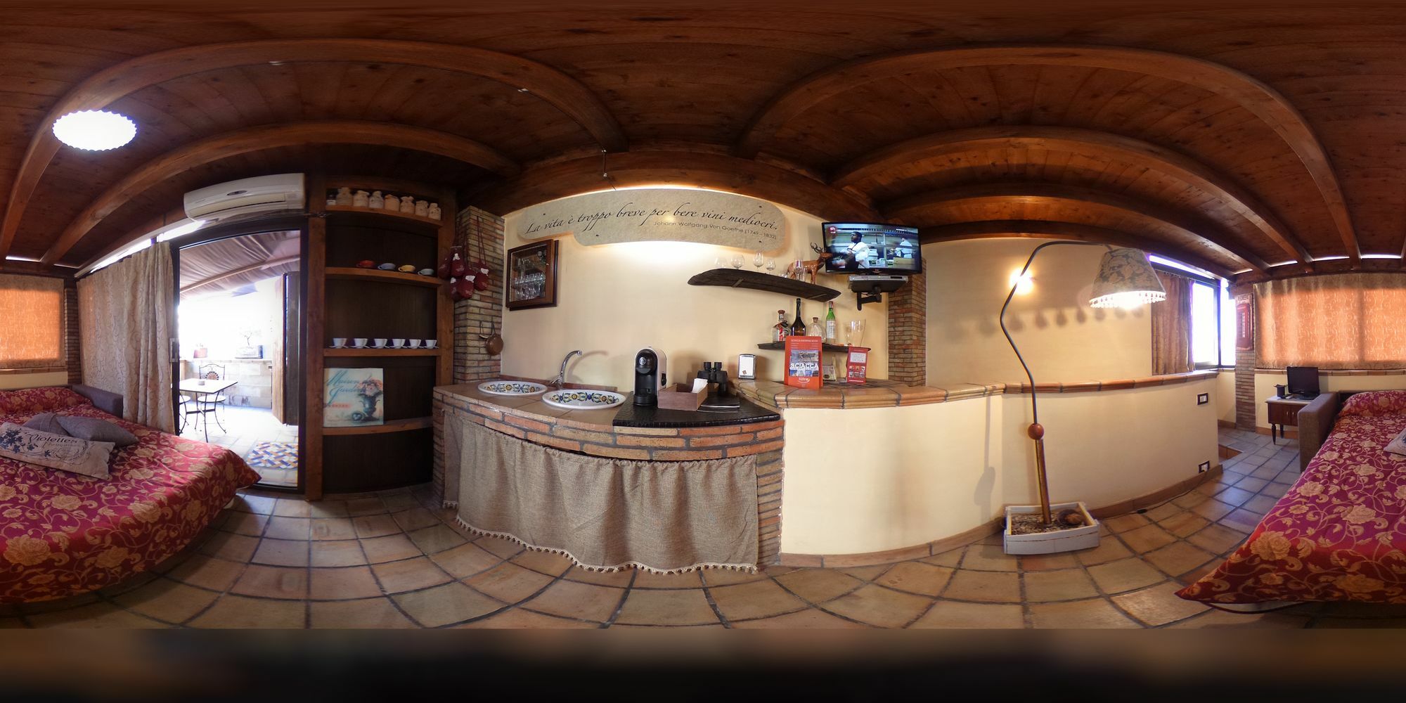 Guest House La Corte Normanna Шакка Экстерьер фото